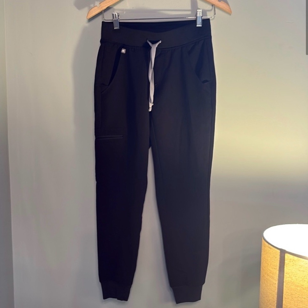 Figs Technical Collection Scrub Pant Black XXSP